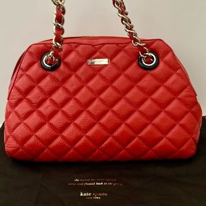 KATE SPADE Georgina Gold Coast Maraschino Bag